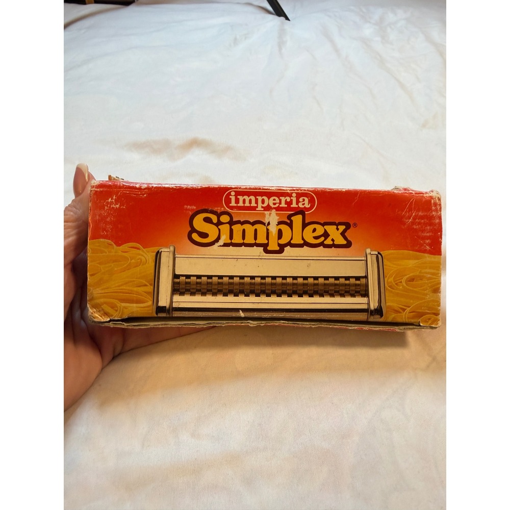 Imperia Simplex T.1 Capelli d'angelo Pasta Cutter Attachment Made in Italy